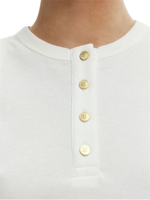 Canotta con bottoni dorati Tommy Hilfiger | WW0WW49251YBL
